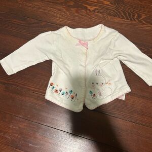 Rene Rofe 3 Month Cream Baby Easter Cardigan
